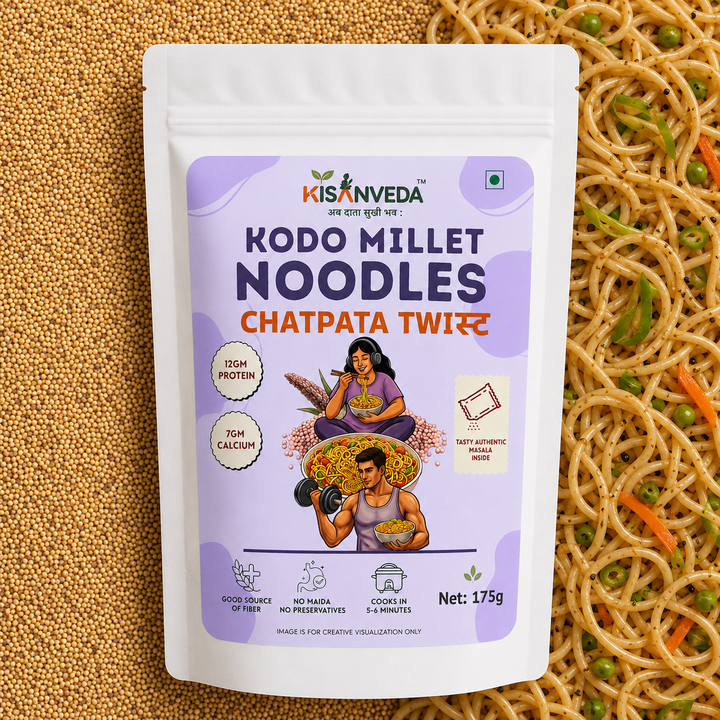 Kodo Millet Noodles | कोदो बाजरे के नूडल्स