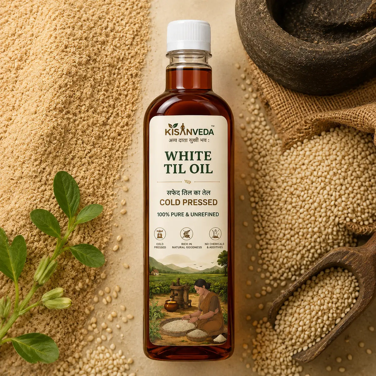 White Til Oil | सफेद तिल का तेल