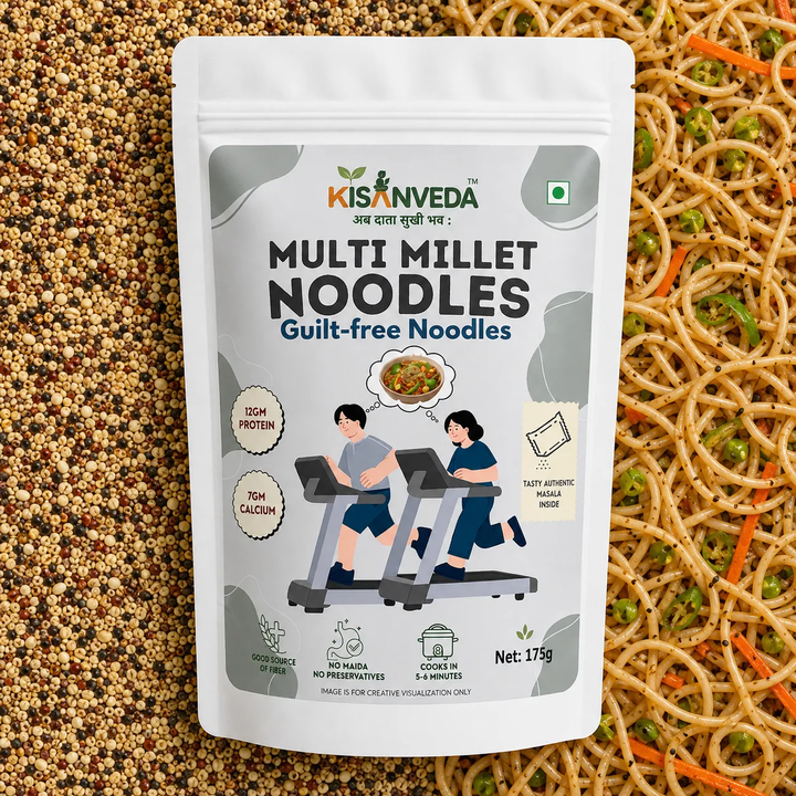 Multi Millet Noodles | मिश्रित बाजरे के नूडल्स