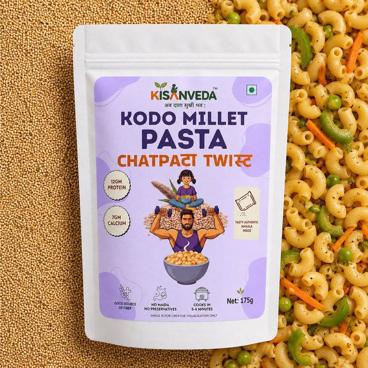 Kodo Millet Pasta | कोदो बाजरे का पास्ता