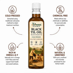 Black Til Oil | काले तिल का तेल