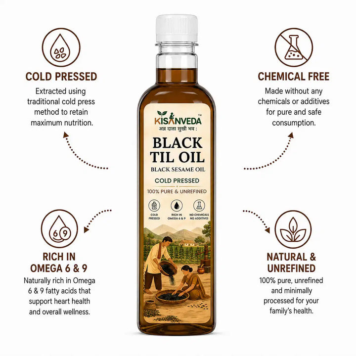Black Til Oil | काले तिल का तेल