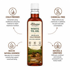 White Til Oil | सफेद तिल का तेल