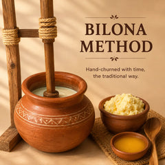 A2 Desi Cow Vedic Bilona Ghee (देसी वैदिक बिलोना घी)