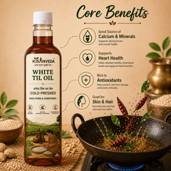 White Til Oil | सफेद तिल का तेल