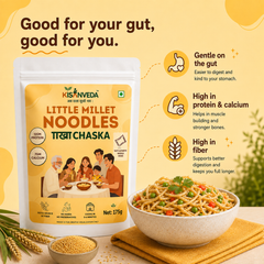 Little Millet Noodles | कुटकी बाजरे के नूडल्स