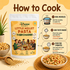 Little Millet Pasta | कुटकी बाजरे का पास्ता