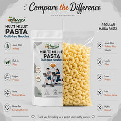 Multi Millet Pasta | मिश्रित बाजरे का पास्ता