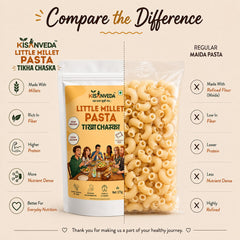 Little Millet Pasta | कुटकी बाजरे का पास्ता