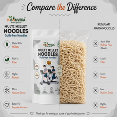 Multi Millet Noodles | मिश्रित बाजरे के नूडल्स
