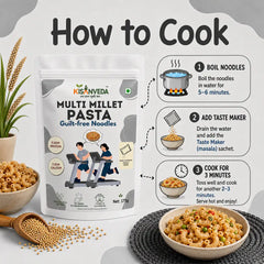 Multi Millet Pasta | मिश्रित बाजरे का पास्ता