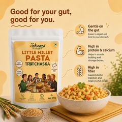 Little Millet Pasta | कुटकी बाजरे का पास्ता