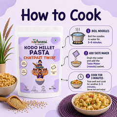 Kodo Millet Pasta | कोदो बाजरे का पास्ता