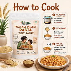 Foxtail Millet Pasta | कंगनी बाजरे का पास्ता