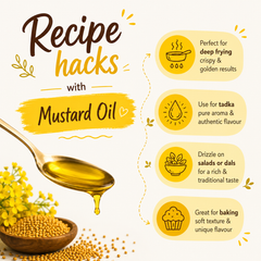 Yellow Mustard Oil | पीली सरसों का तेल