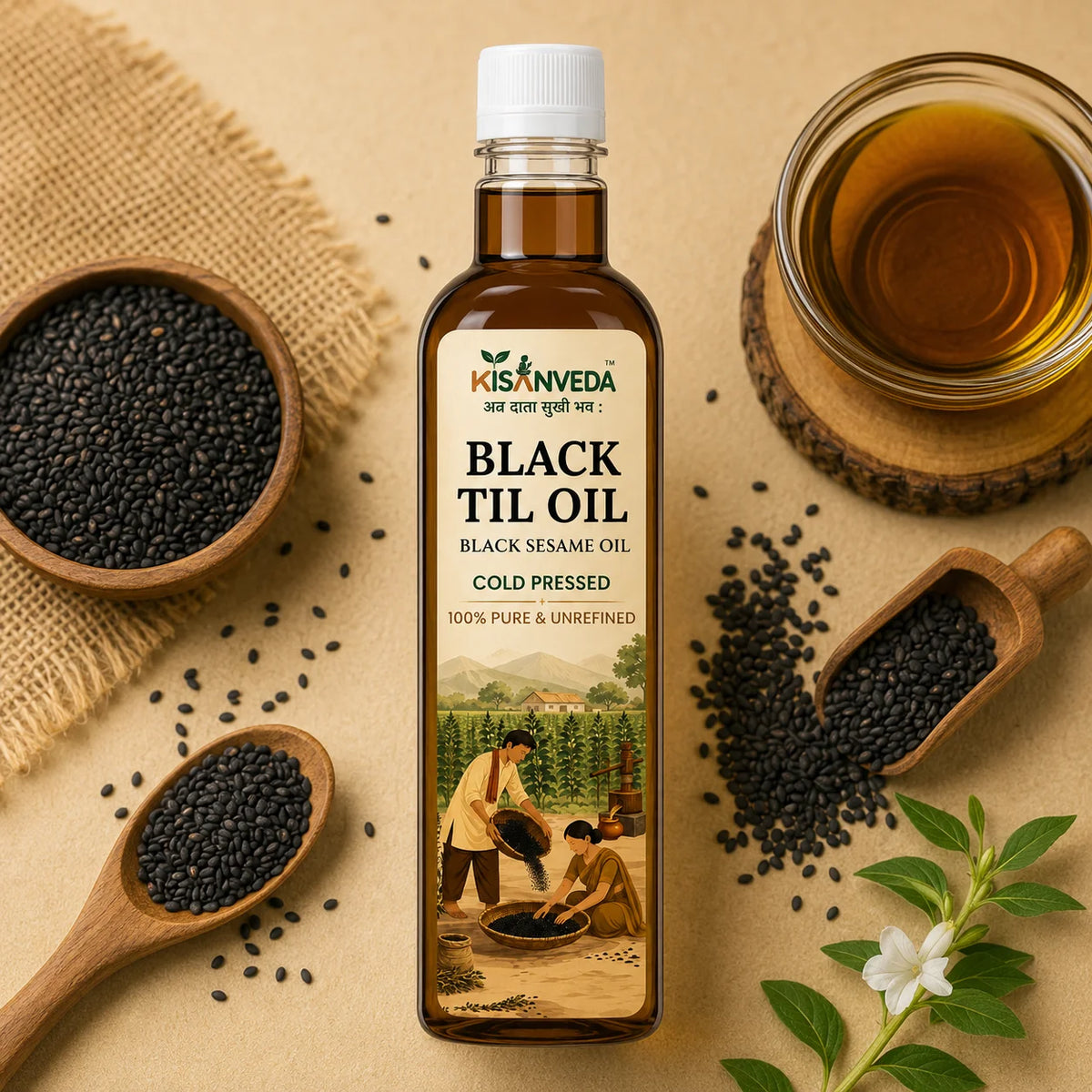 Black Til Oil | काले तिल का तेल - Product Image